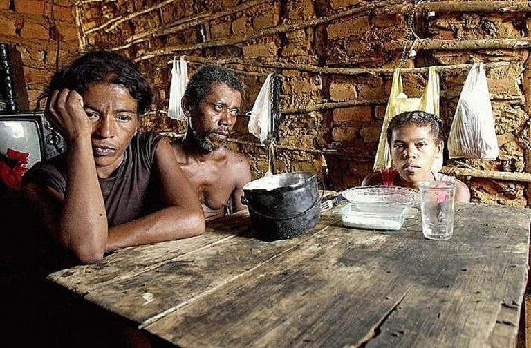 Combater A Fome E A Desigualdade Social Vermelho