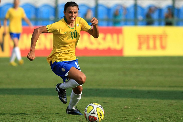 Recordes das seleções feminina e masculina do Brasil - Marta e