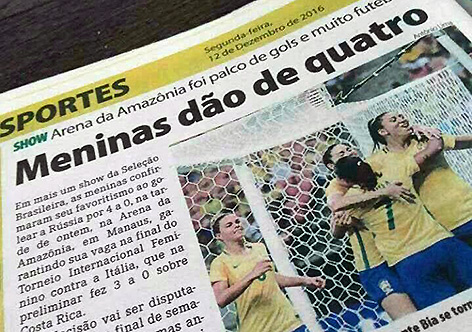 Porque cobrar os jogos Femininos? As Mulheres merecem!