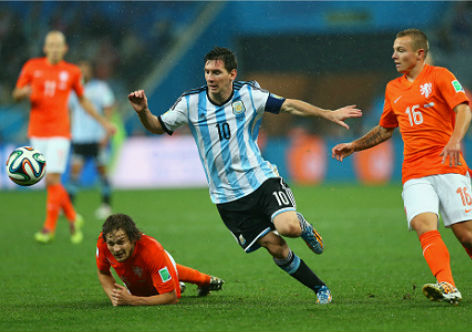 Holanda x Argentina: fotos da torcida e do jogo pela Copa do Mundo