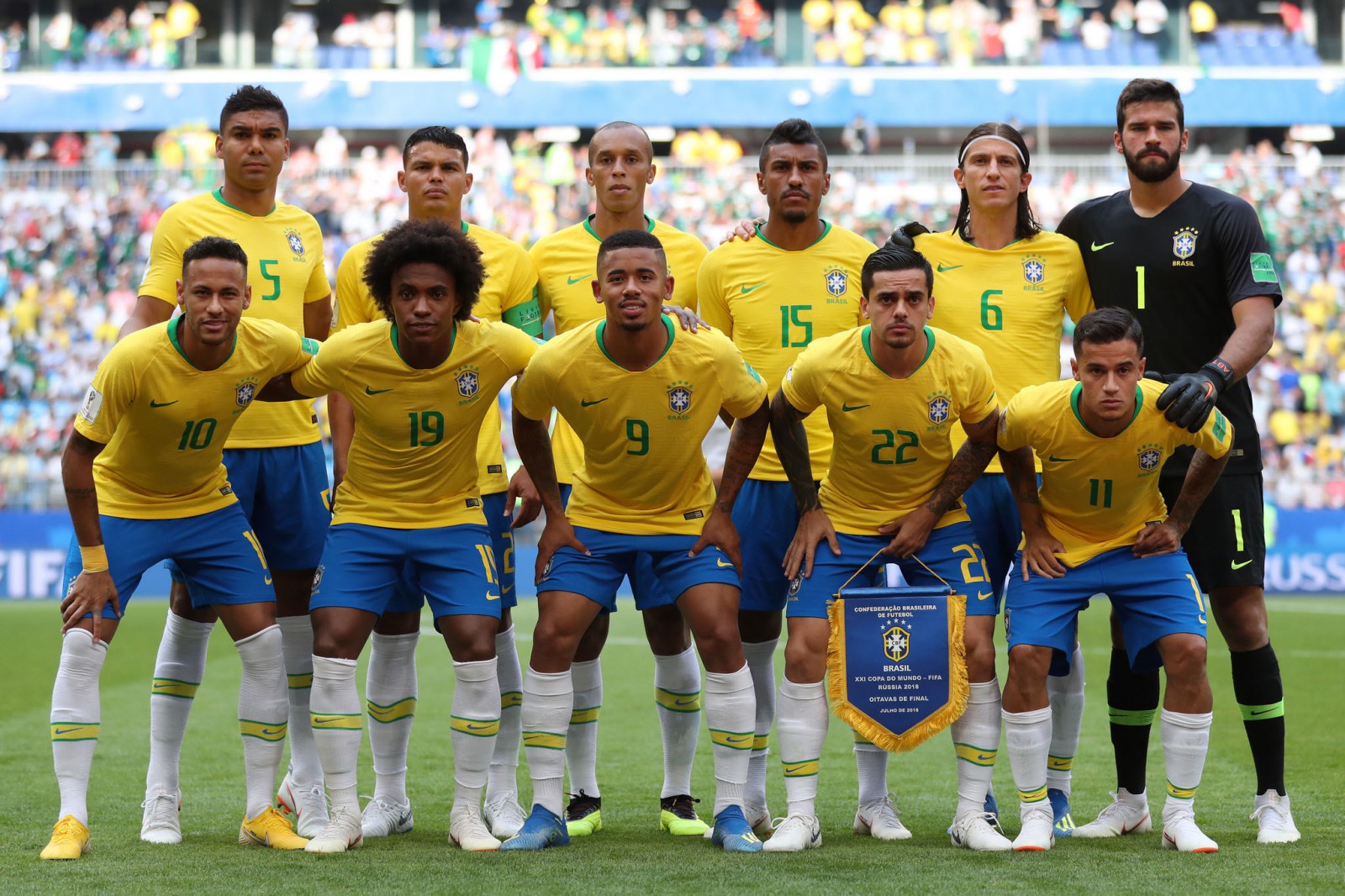 Brasil ultrapassa a Alemanha e é a seleção com mais jogos e gols