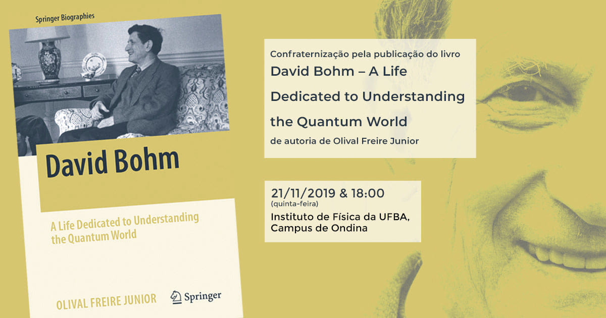 Olival Freire Lança Hoje 21 Biografia De David Bohm Vermelho