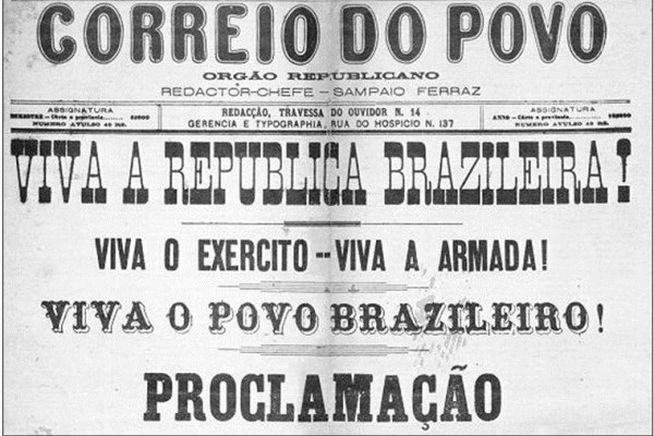 Proclamação da República (1889) – Câmara de Jaborandi