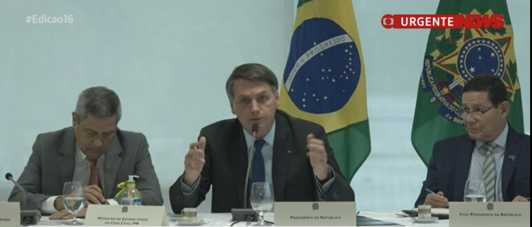 Veja o vídeo da reunião de baixo nível o ministério de Bolsonaro ...