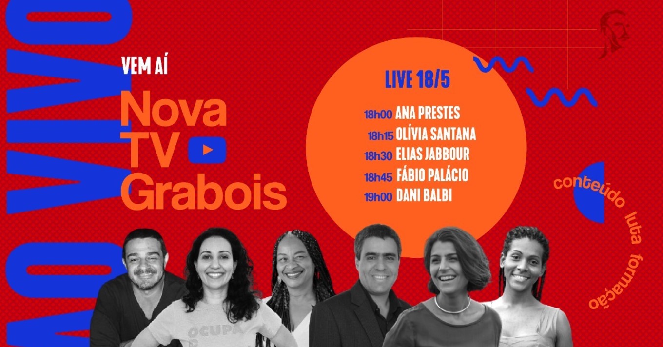 Nesta terça (18), tem live de estreia da TV Grabois no Face e Youtube -  Vermelho