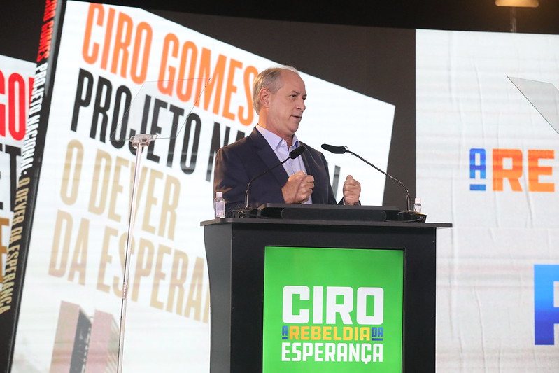 Discurso de Ciro Gomes lan a pr candidatura com programa