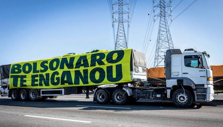 Bolsonaro te enganou é recado dos caminhoneiros em protesto - Vermelho