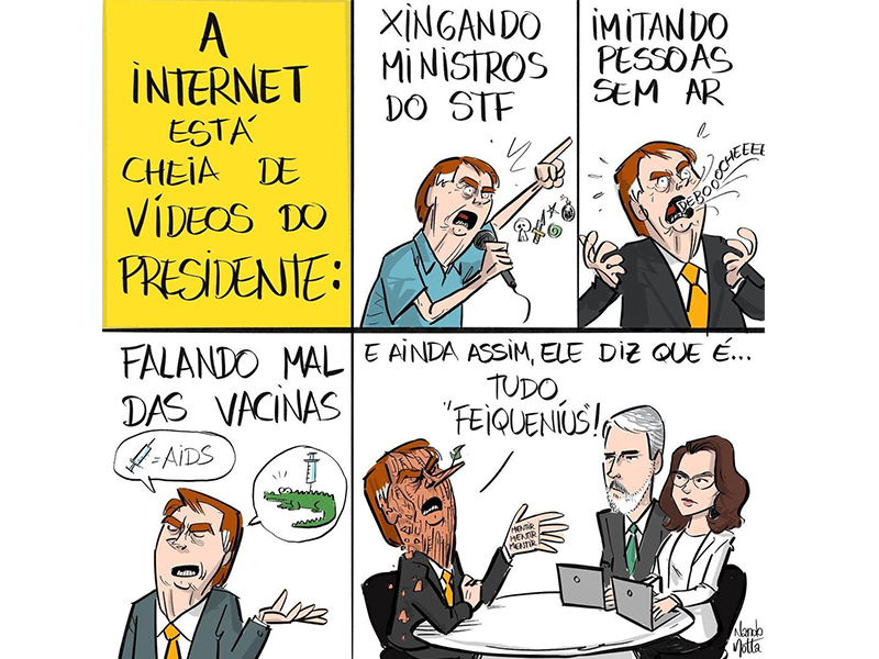 Bolsonaro no Jornal Nacional: a apneia da lorota - Vermelho