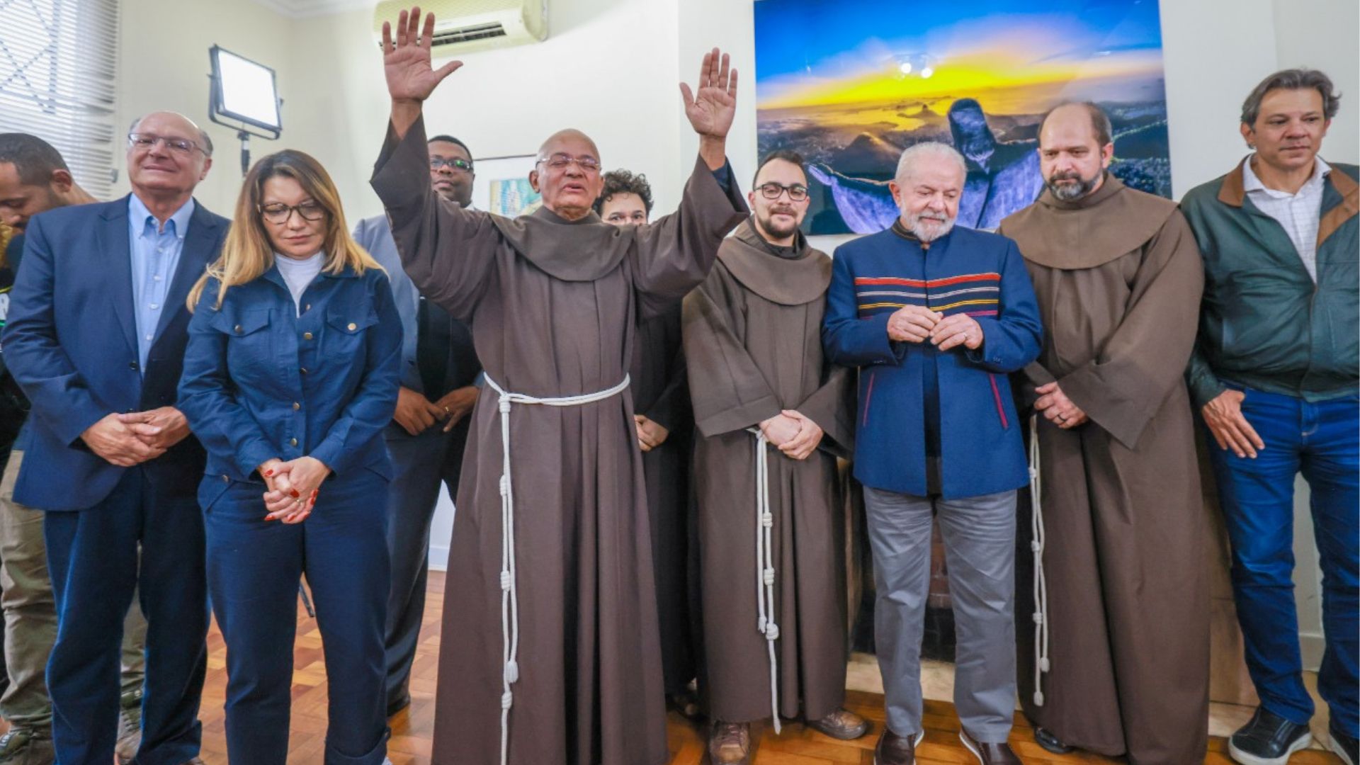 Lula e Papa Francisco — Planalto