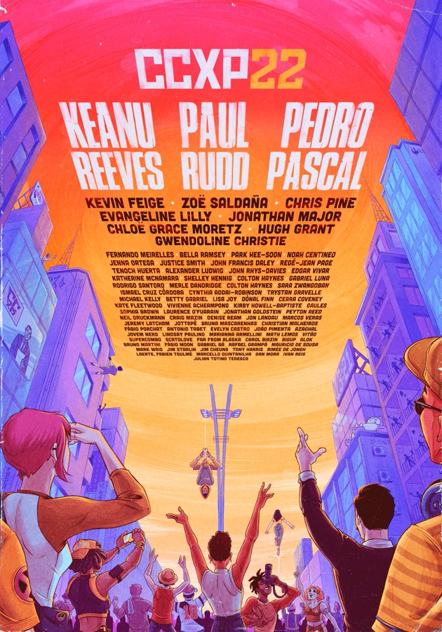 CCXP22: Keanu Reeves terá painel com quadrinista brasileiro; saiba quem é