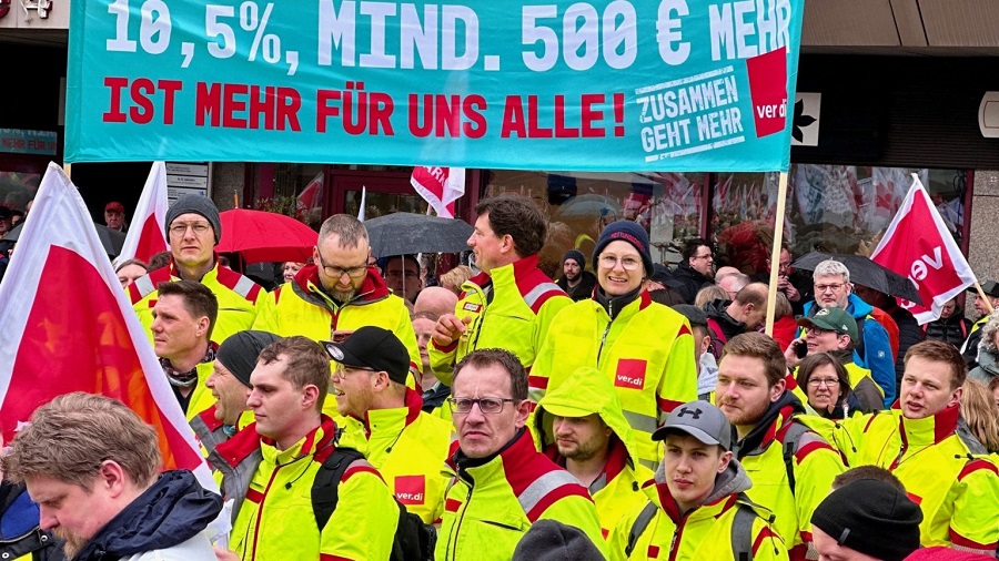 Die wachsende Masse der Arbeiter in Deutschland