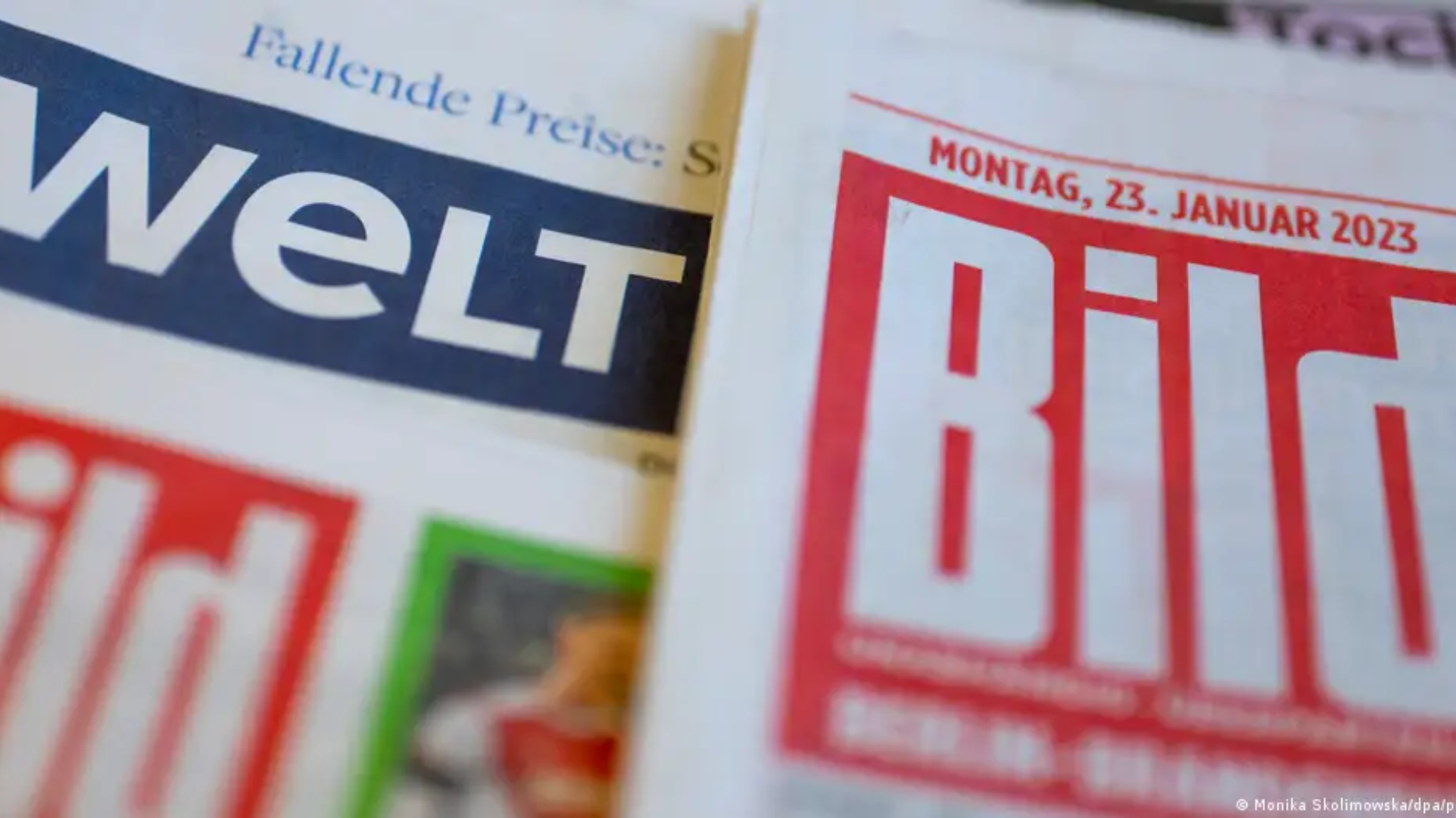 Die deutsche Zeitung Bild wird Fachkräfte durch künstliche Intelligenz ersetzen