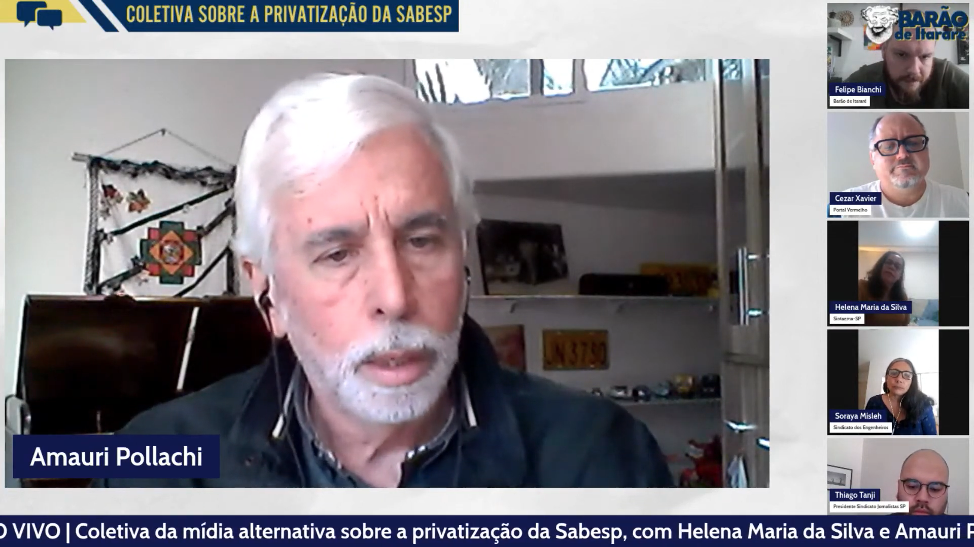 Fórum de entidades da Sabesp luta contra privatização - Agência Sindical