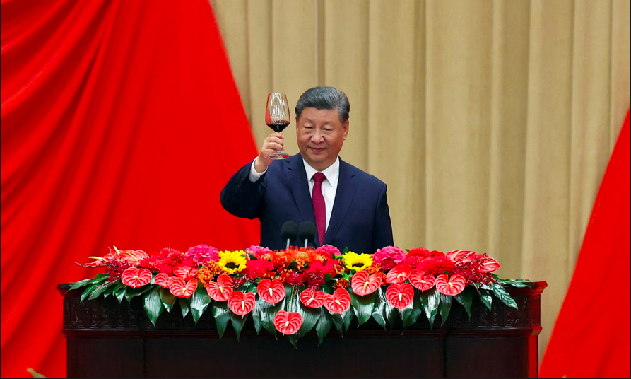 Xi Jinping highlights achievements and 'rough seas' on 75th anniversary of People's China